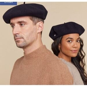 Laulhère Women'  Alpin Heritage French Beret Basque, Traditional Water Repellent